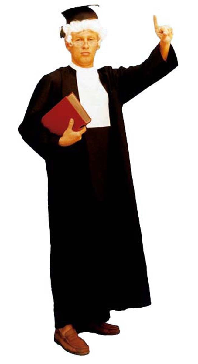 Faschingskostüm Richter Kostüm Robe mit Jabot und Hut NEU eBay